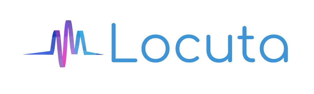 Locuta's logo - 1st callbot solution in France